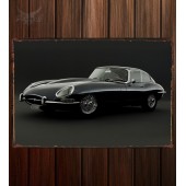 Металлическая табличка Jaguar E-Type Coupe (Series I) 336